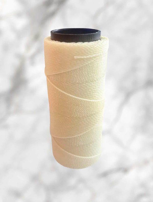 Voskirani konac, brazilski – debljina 1mm (WHITE)