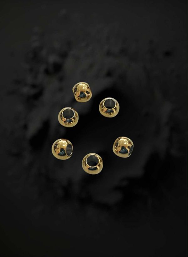 Razdelnik kuglica-gold - 5 mm (Pakovanje 6 kom.)