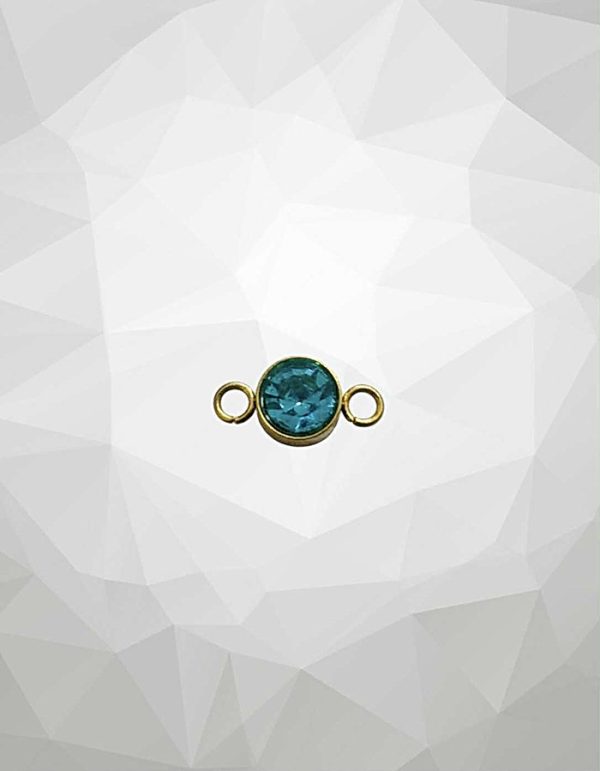 Konektor- tirkiz,gold