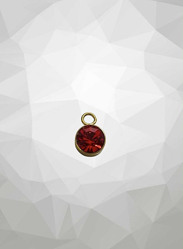 Privezak-red,gold