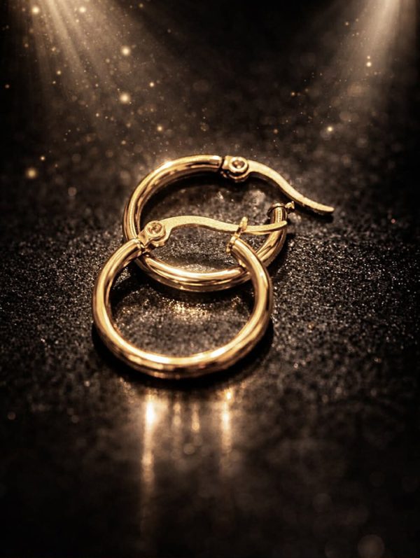 Delovi za minđuše – gold – par