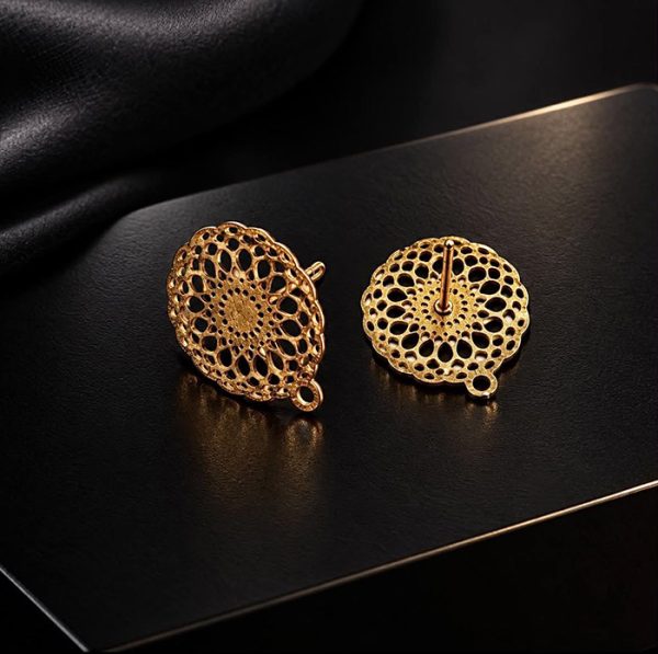 Delovi za minđuše – gold – par